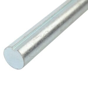 Galvanized Solid Shaft with Keyway